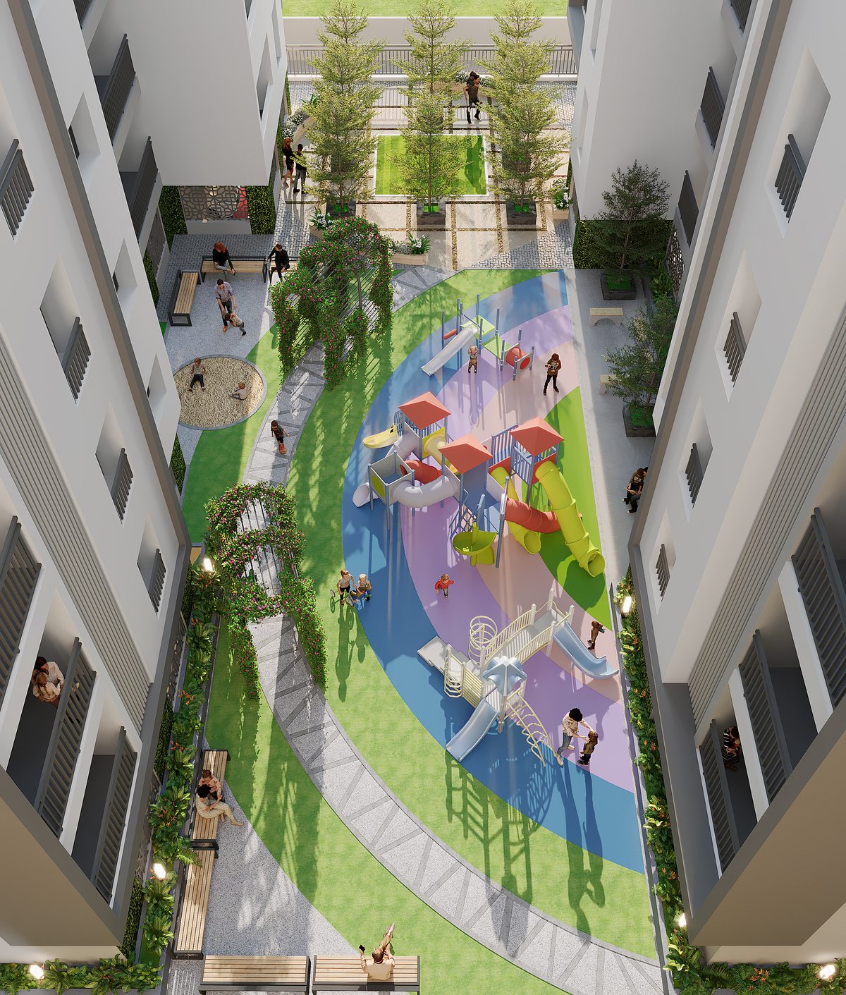 Palazzo Royal — Podium Garden View 1